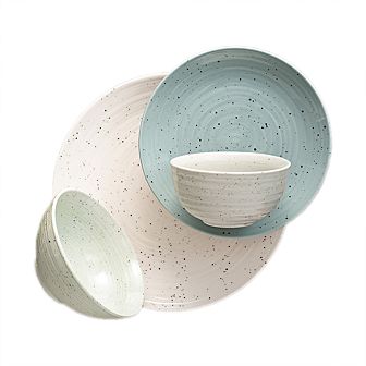 Sango Siterra Mixed 16 pc Dinnerware Set