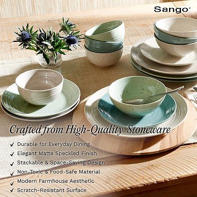 Sango Siterra Mixed 16-pc. Dinnerware Set