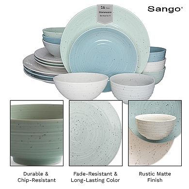 Sango Siterra Mixed 16-pc. Dinnerware Set