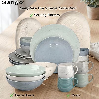 Sango Siterra Mixed 16-pc. Dinnerware Set
