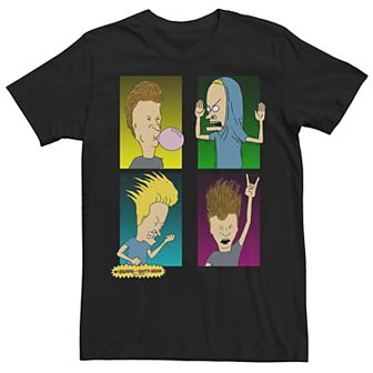 Men's Beavis & Butthead Four Square Tee