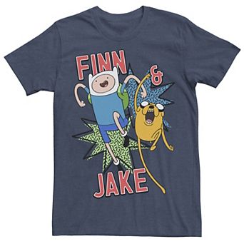 Men's Cartoon Network Adventure Time Finn & Jake Kapows Tee