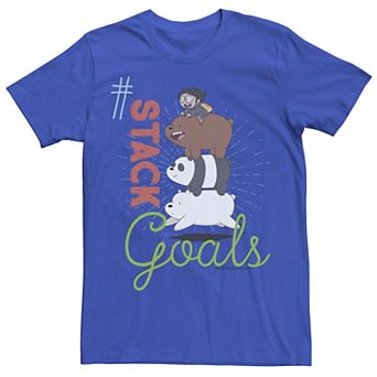 Men's CN We Bare Bears This My Squad Patch Tee