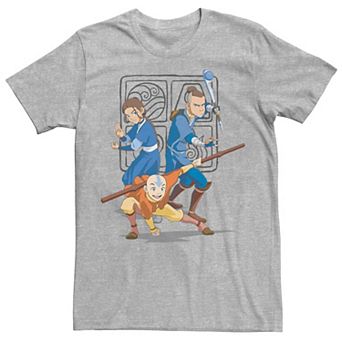 Men's Nickelodeon Avatar The Last Airbender Cast Tee