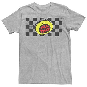 Men's Nickelodeon All That Classic Checkered Logo Tee