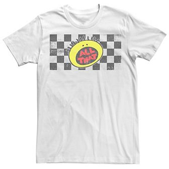 Men's Nickelodeon All That Classic Checkered Logo Tee