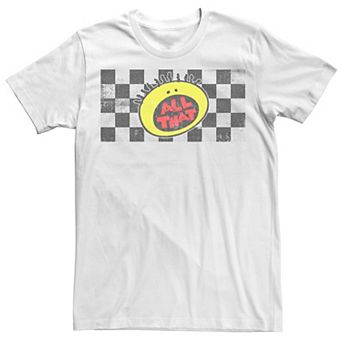 Men's Nickelodeon All That Classic Checkered Logo Tee
