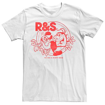 Men's The Ren And Stimpy Show 91' Poster Tee