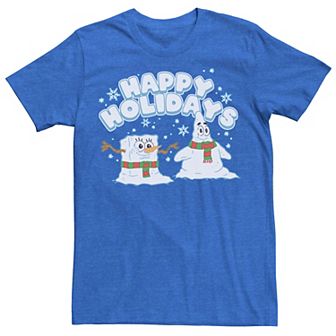 Men's Spongebob Squarepants Patrick Snowmen Tee