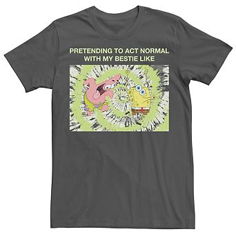 Men's Spongebob Squarepants Patrick Bestie Tee
