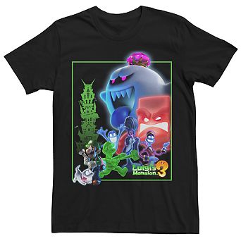Men's Nintendo Luigi's Mansion 3 Ghost Tee