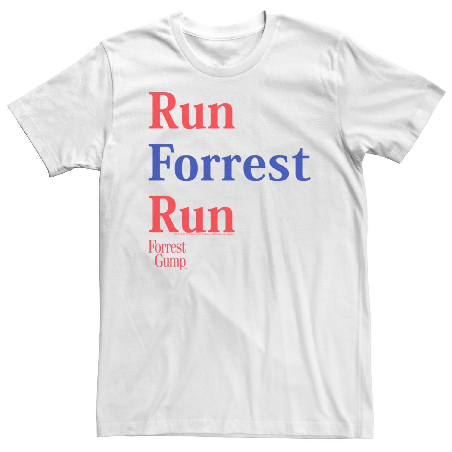 Image for Licensed Character Men's Forrest Gump Run Forrest Run Tee at Kohl's.