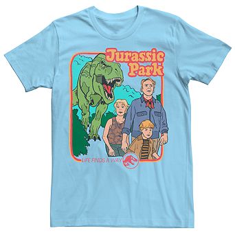 Men's Jurassic Park Life Finds A Way Tee