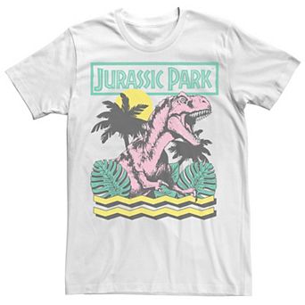 Men's Jurassic Park Vintage T-Rex Roar Retro Tee