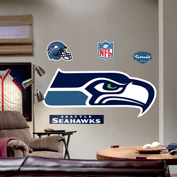 Fathead Seattle Seahawks Logo Wall Decals