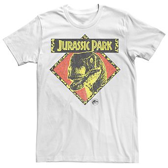 Men's Jurassic Park Distress Raptor Stare Tee