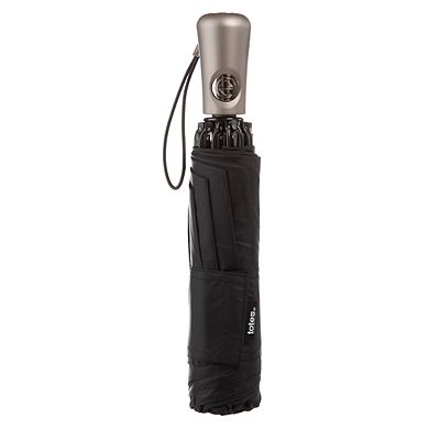 totes Compact Water Resistant InBrella Auto Open & Close Umbrella