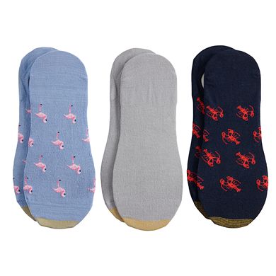 Big & Tall GOLDTOE 3-pack Extended Size Oxford Liner Socks