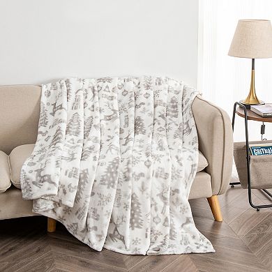 Madelinen® Child's Christmas Collection Velvet Plush Throw Blanket