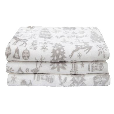 Madelinen® Child's Christmas Collection Velvet Plush Throw Blanket