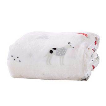 Madelinen® Child's Christmas Collection Velvet Plush Throw Blanket