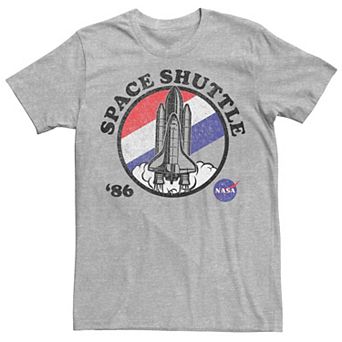 Men's NASA Space Camp Red, White & Blue Tee