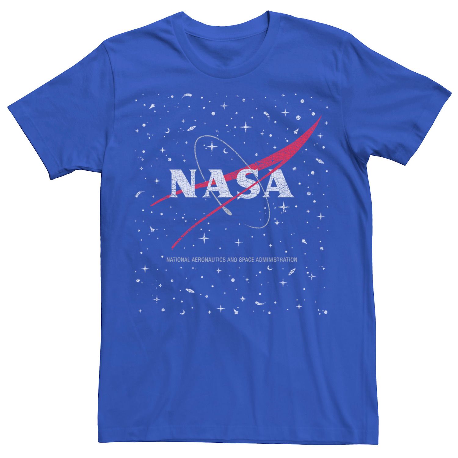 Image for Licensed Character Men's NASA Circle Distressed Space Logo Tee at Kohl's.