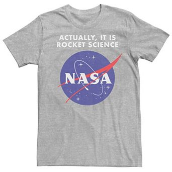 Men's NASA Logo Actually It Is Rocket Science Tee