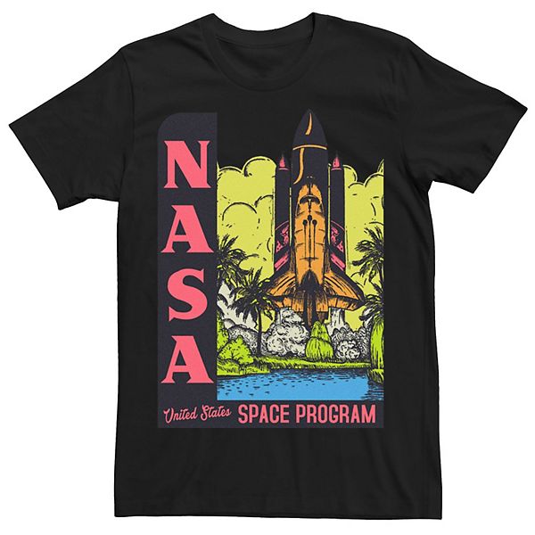 Men's NASA Vintage Space Program Poster Tee