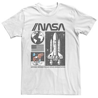 Men's NASA Collage Panel Portraits Tee