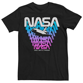 Men's NASA Space Shuttle Snail Effect Tee