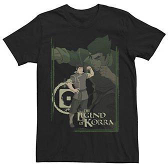 Men's The Legend Of Korra Bolin Collage Poster Tee