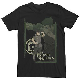 Men's The Legend Of Korra Bolin Collage Poster Tee