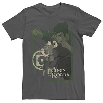 Men's The Legend Of Korra Bolin Collage Poster Tee