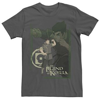 Men's The Legend Of Korra Bolin Collage Poster Tee