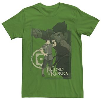 Men's The Legend Of Korra Bolin Collage Poster Tee