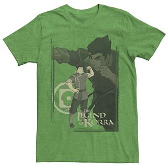 Men's The Legend Of Korra Bolin Collage Poster Tee