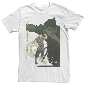 Men's The Legend Of Korra Bolin Collage Poster Tee