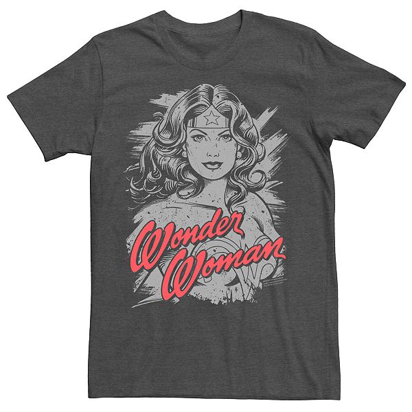 Men's DC Comics Wonder Woman Distressed Portrait Tee