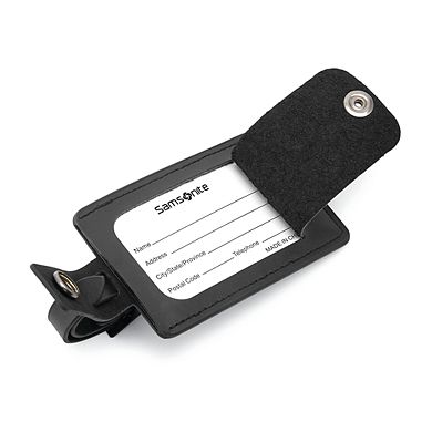 Samsonite Leather ID Tags (2-pack)