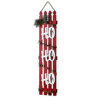 National Tree Company 47 in "Ho Ho Ho" Wall Sign