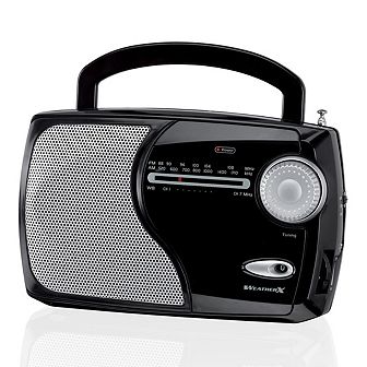 WeatherX AM/FM Weather Band Radio