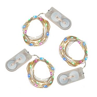 LumaBase 3 pk Multi-Colored LED Fairy String Lights