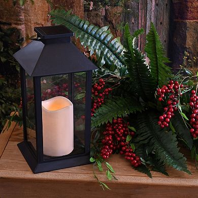 LumaBase Solar Lantern & LED Candle