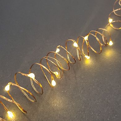 LumaBase 2-pk. Copper LED Fairy String Lights