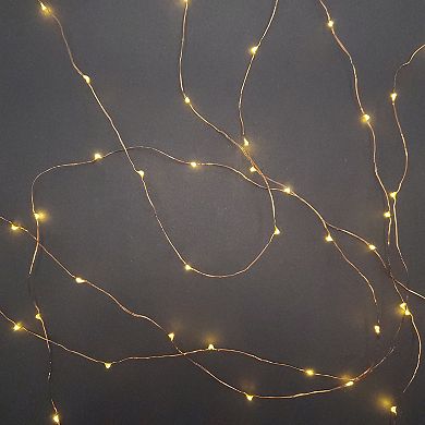 LumaBase 2-pk. Copper LED Fairy String Lights