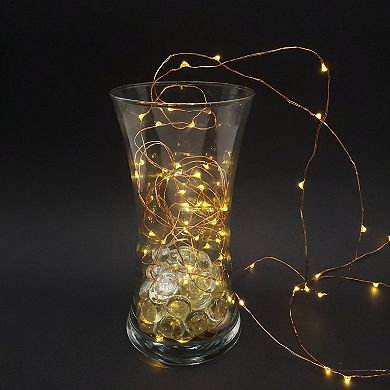 LumaBase 2-pk. Copper LED Fairy String Lights