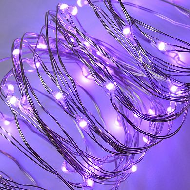 LumaBase 2-pk. Purple LED Fairy String Lights