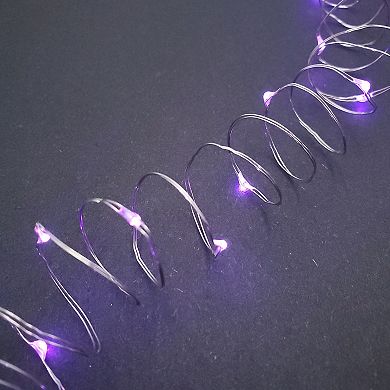 LumaBase 2-pk. Purple LED Fairy String Lights