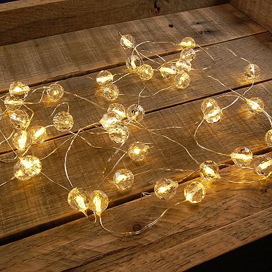 LumaBase 2-pk. Crystal Ball Mini String Lights